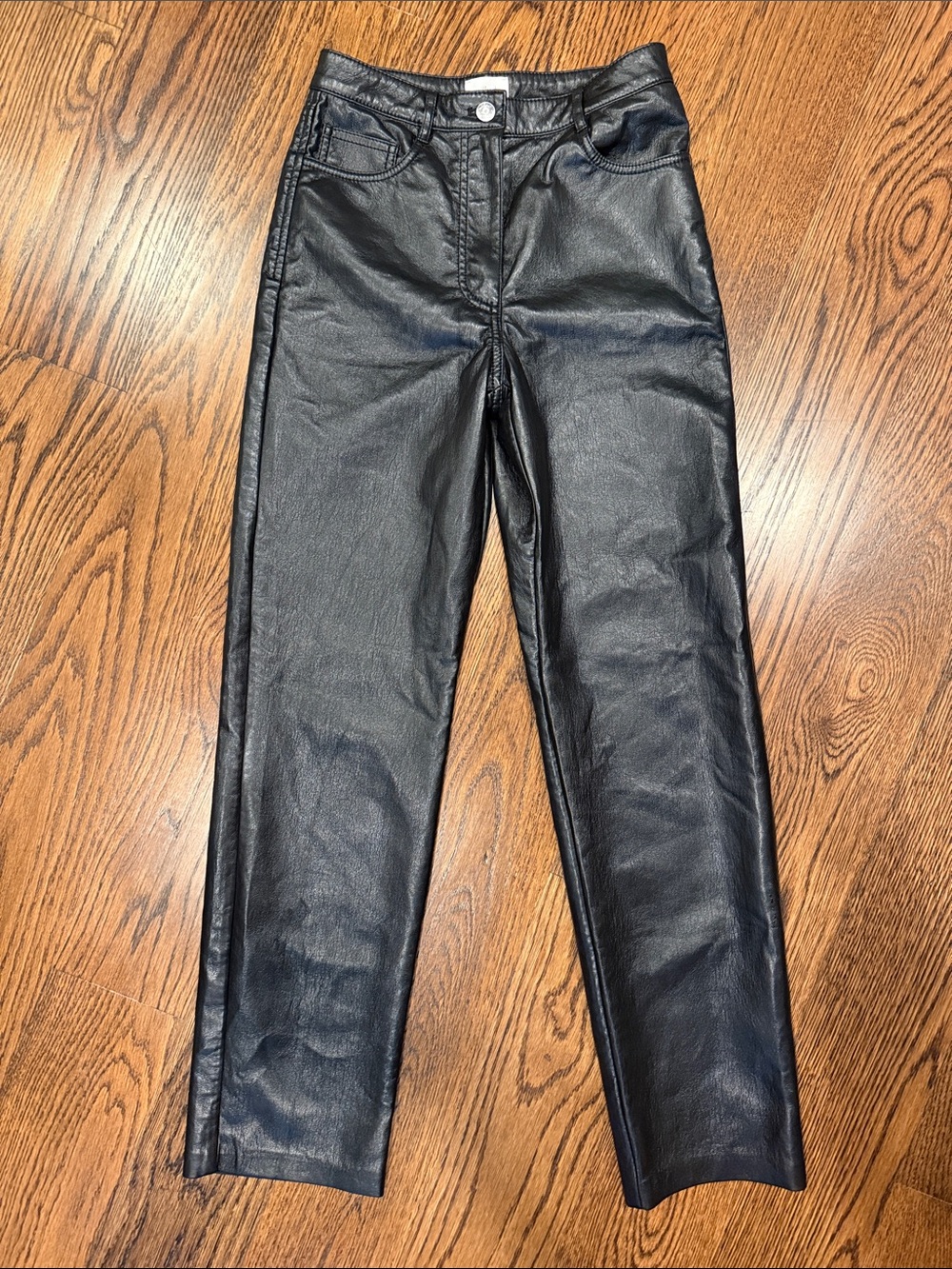 Wilfred Black Faux Leather Pants - Sz 2